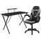 Flash Furniture Black Gaming Desk and Chair Set with Cup Holder BLN-X10RSG1031-GY-GG - alternate 4